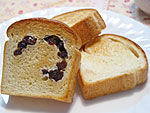 自家製パンの写真