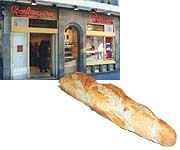 エクス・アン・プロバンスのパン屋さんの写真